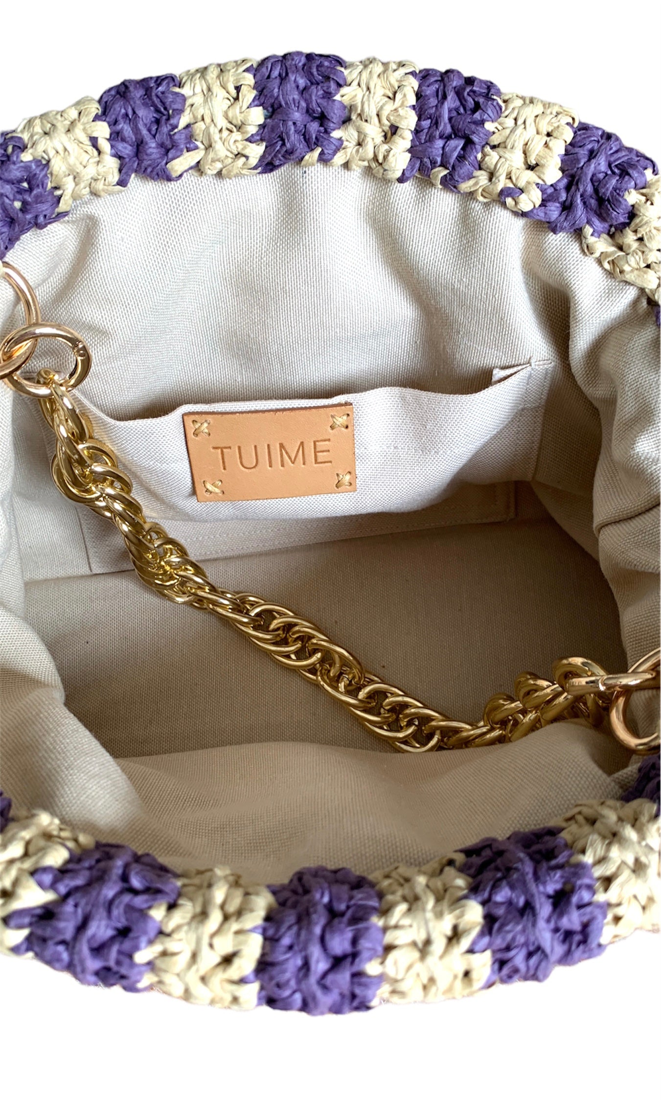 TUIME Lea Bag Purple