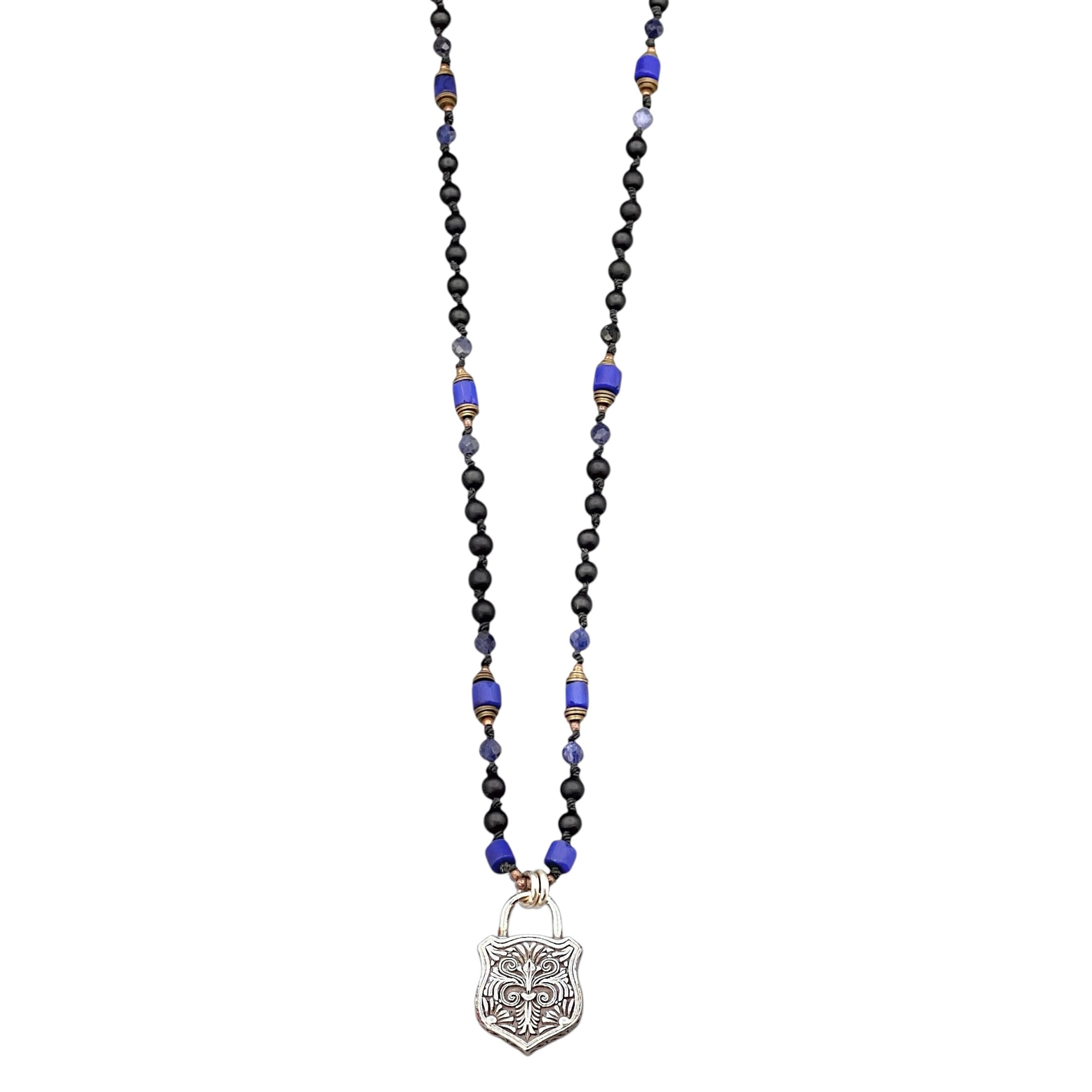 Mey Atelier Locky Blue – Unisex Necklace