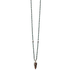 Mey Atelier Jedai – Peacock Blue Men's Necklace