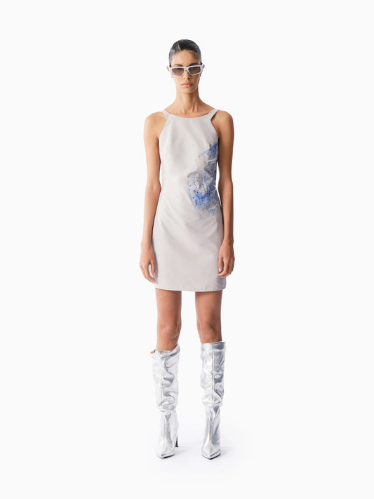 Knitology KNTLGY Space Tech Mini Dress