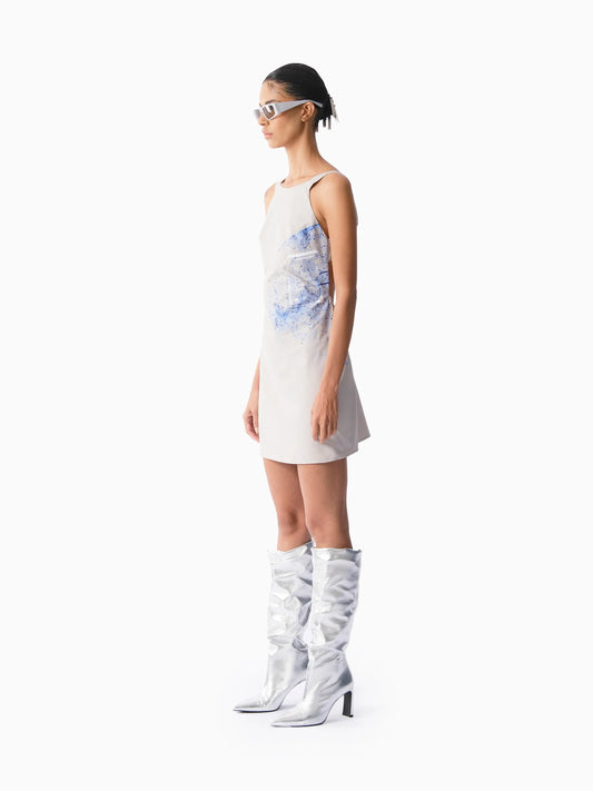 Knitology KNTLGY Space Tech Mini Dress