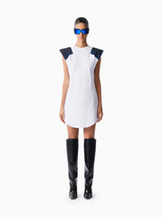 Knitology-TR KNTLGY White Sweatshirt Elbise