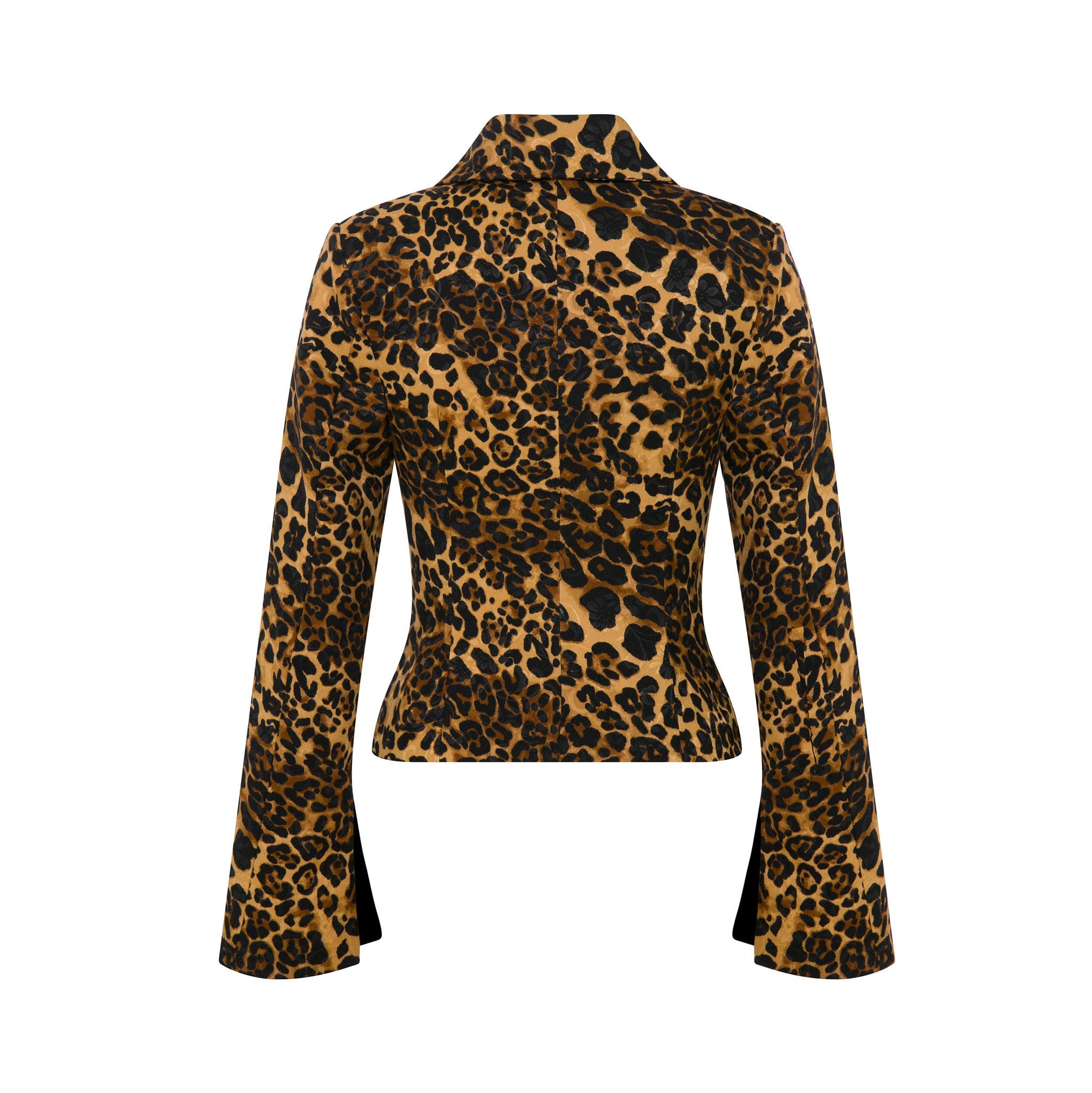 Esra Adıgüzel Feline Mirage – Zipper Detailed Leopard Patterned Jacket