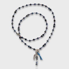 Mey Atelier Lucius Blue Unisex Necklace