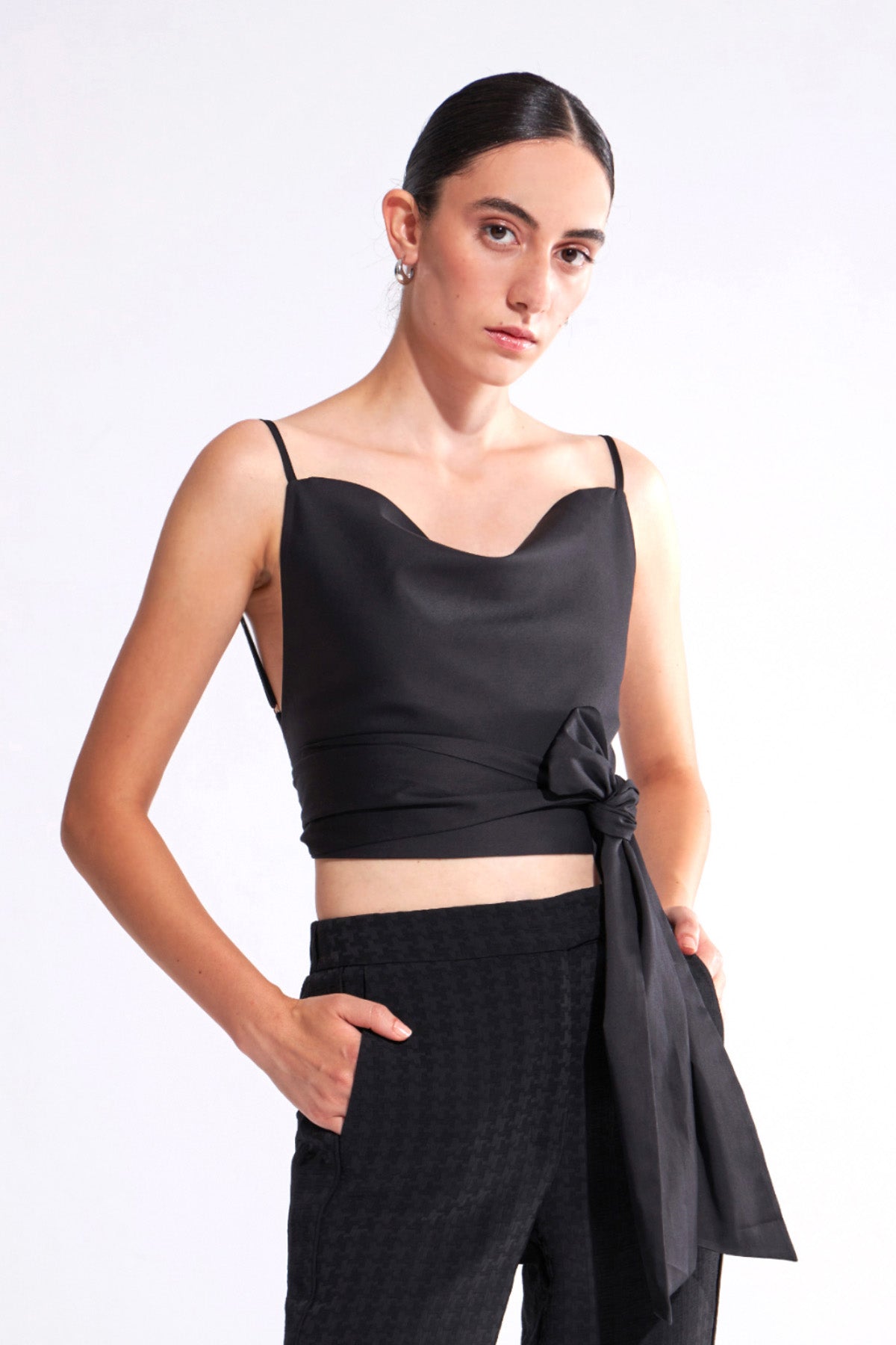 Crescent Line Eclipse Bluz & Phase Pantolon & Sunrose Kimono (TAKIM)