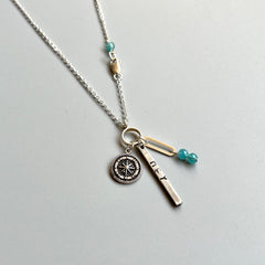 Mey Atelier Silver Compassion Necklace