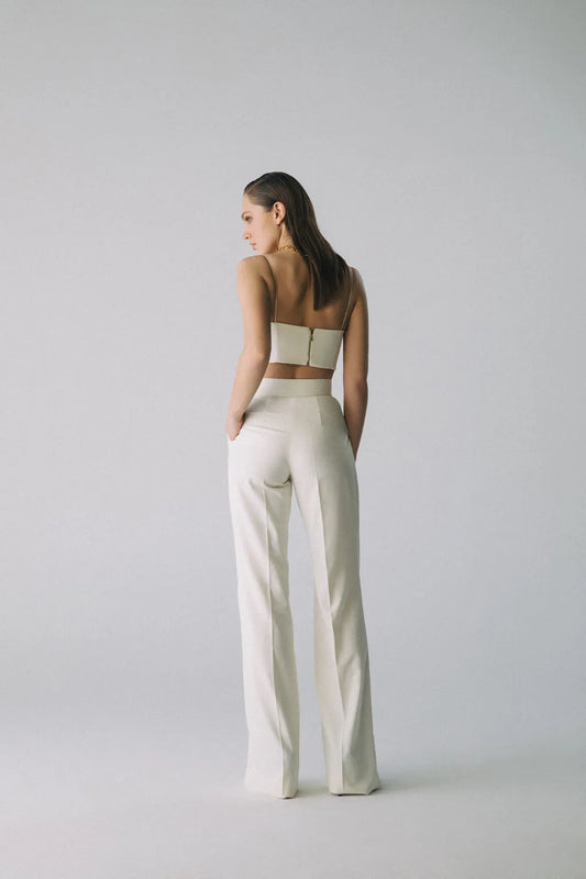 Esra Adıgüzel NOLO – Single Wool Bustier with Drape Detail