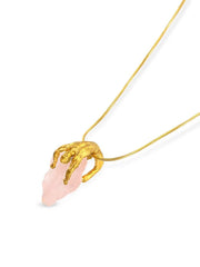 Piayuli Rose Quartz Lover Mini Necklace