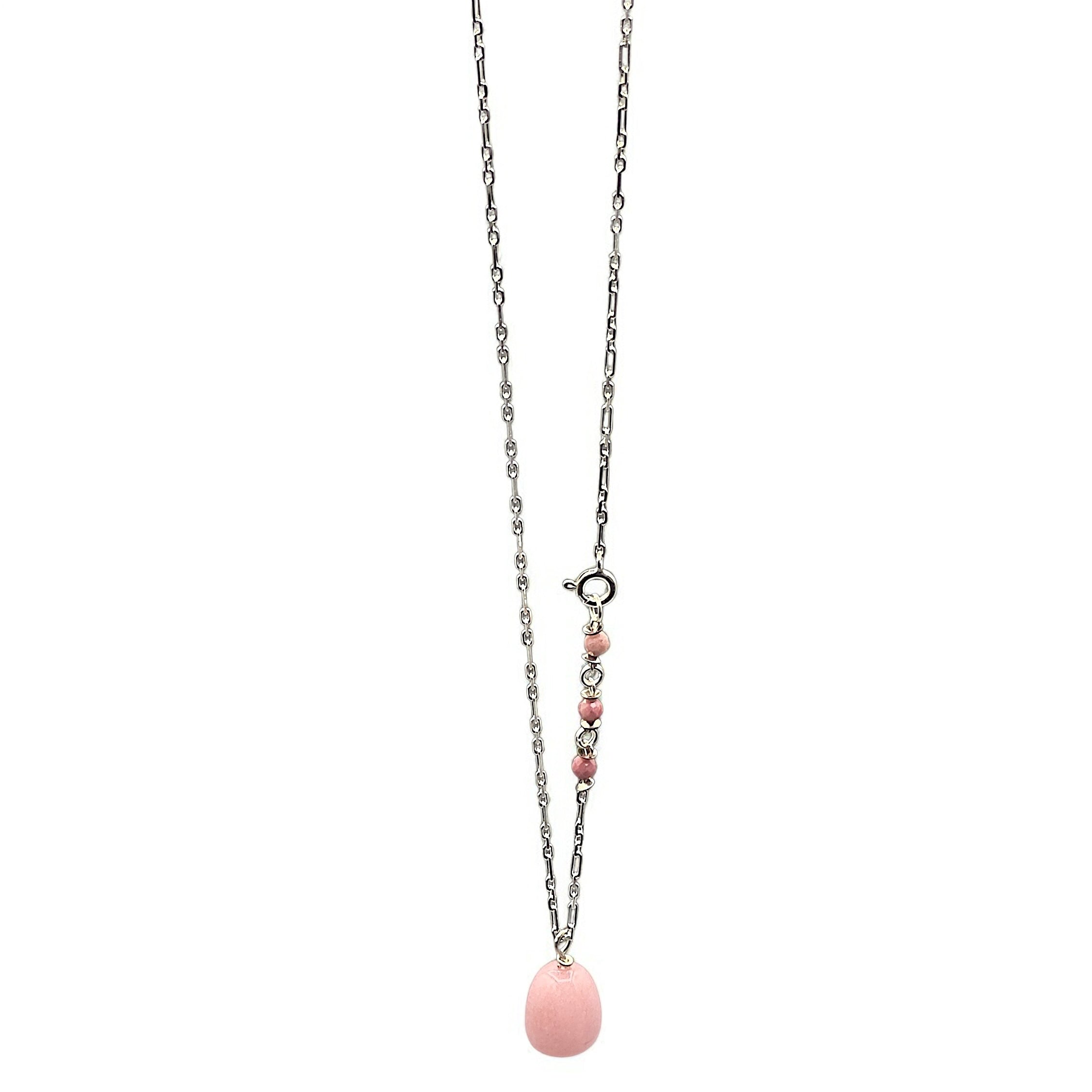 Mey Atelier Pink Dream – Unisex Silver Necklace