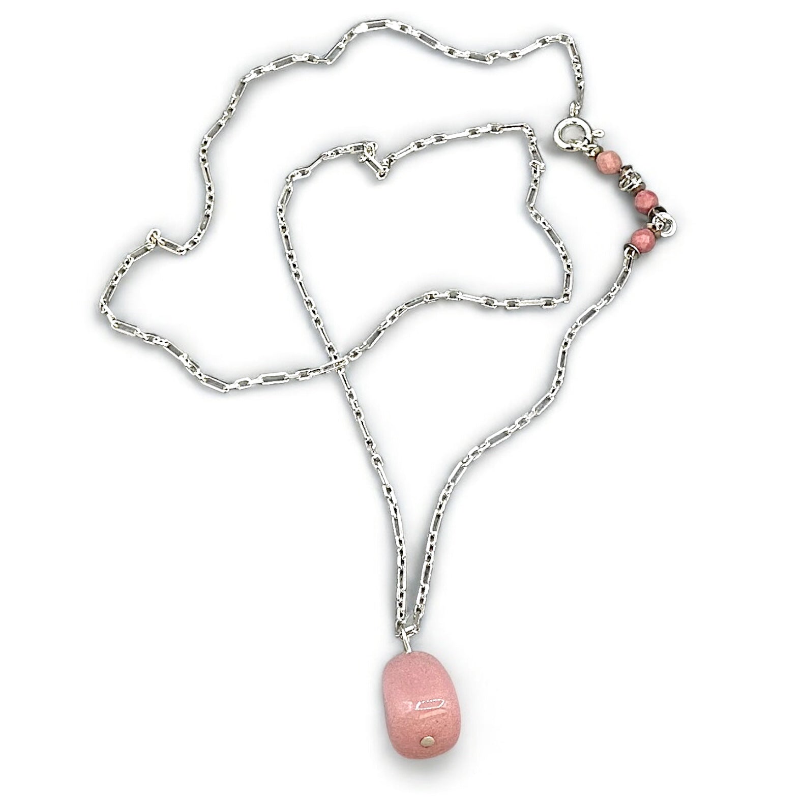 Mey Atelier Pink Dream – Unisex Silver Necklace