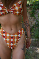 IAMLOVEIN Red Sky' Mum Bikini Top