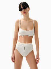 Knitology KNTLGY White Knitted Beach Set