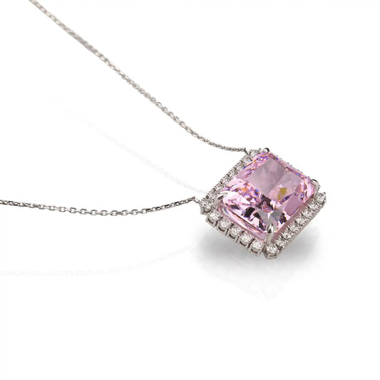Soo Silky Blush Pink Gleam Collection Necklace SOOSSLKG002 PNK