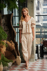 Sadie and Dione Hürrem Trouser in Daisy Floral