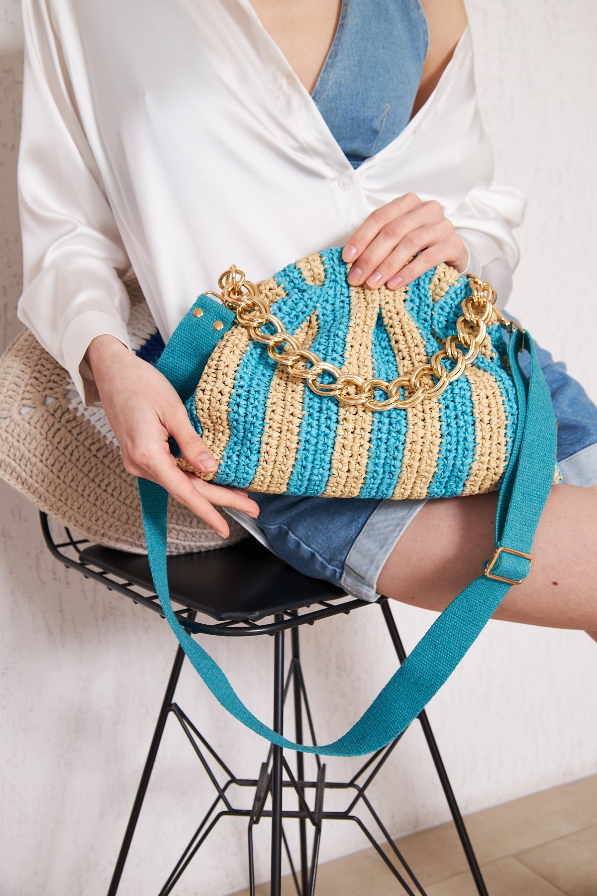 TUIME Lea Bag Turquoise