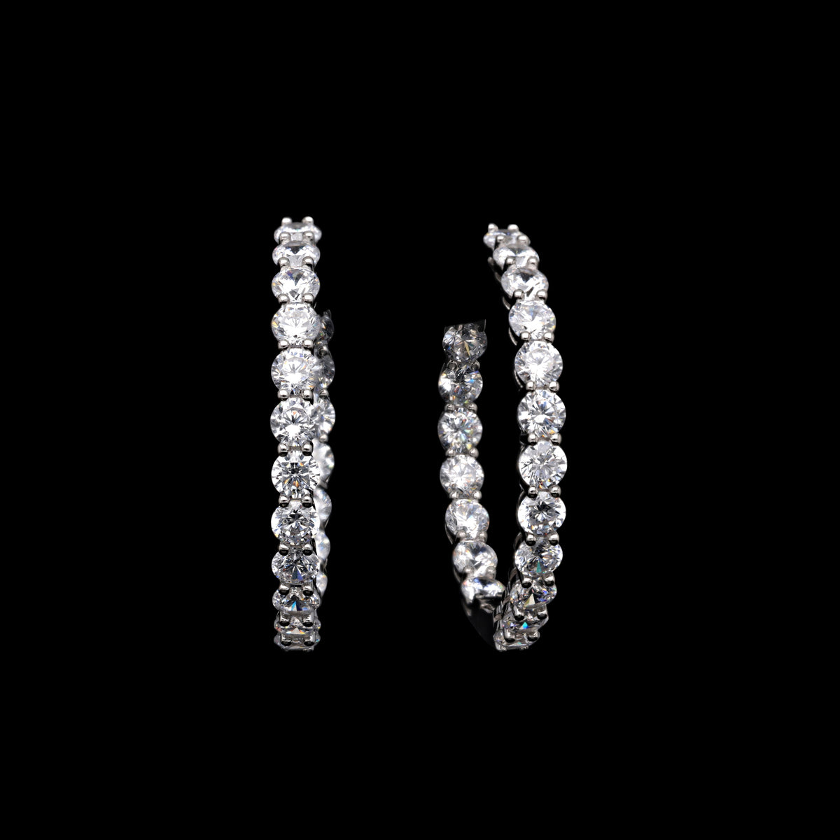SooSilkyGems CLASSIC ROUND HOOP EARRINGS