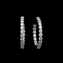 SooSilkyGems CLASSIC ROUND HOOP EARRINGS
