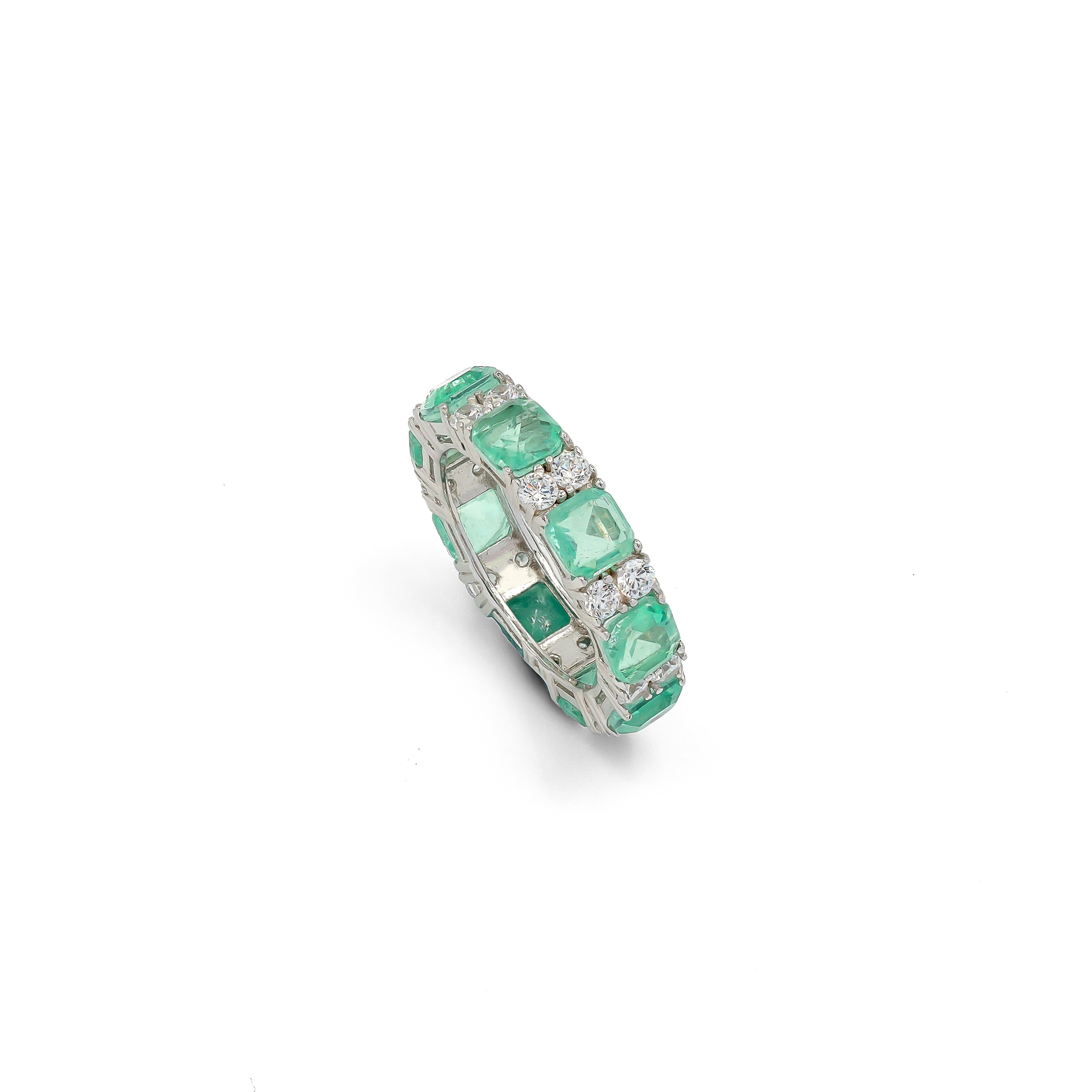 SooSilkyGems BICOLOR WEDDING RING