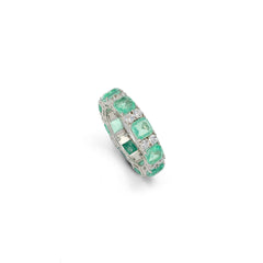 SooSilkyGems BICOLOR WEDDING RING