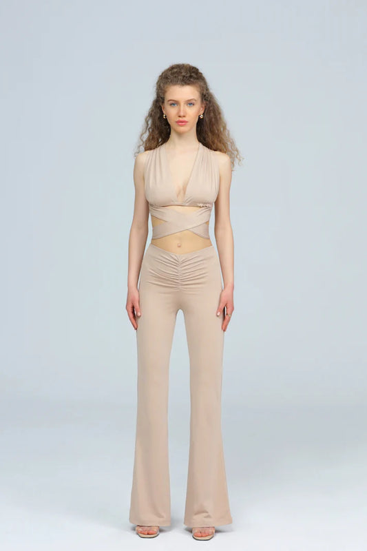 Wear Three Points Beige Terra Laced Bustier
