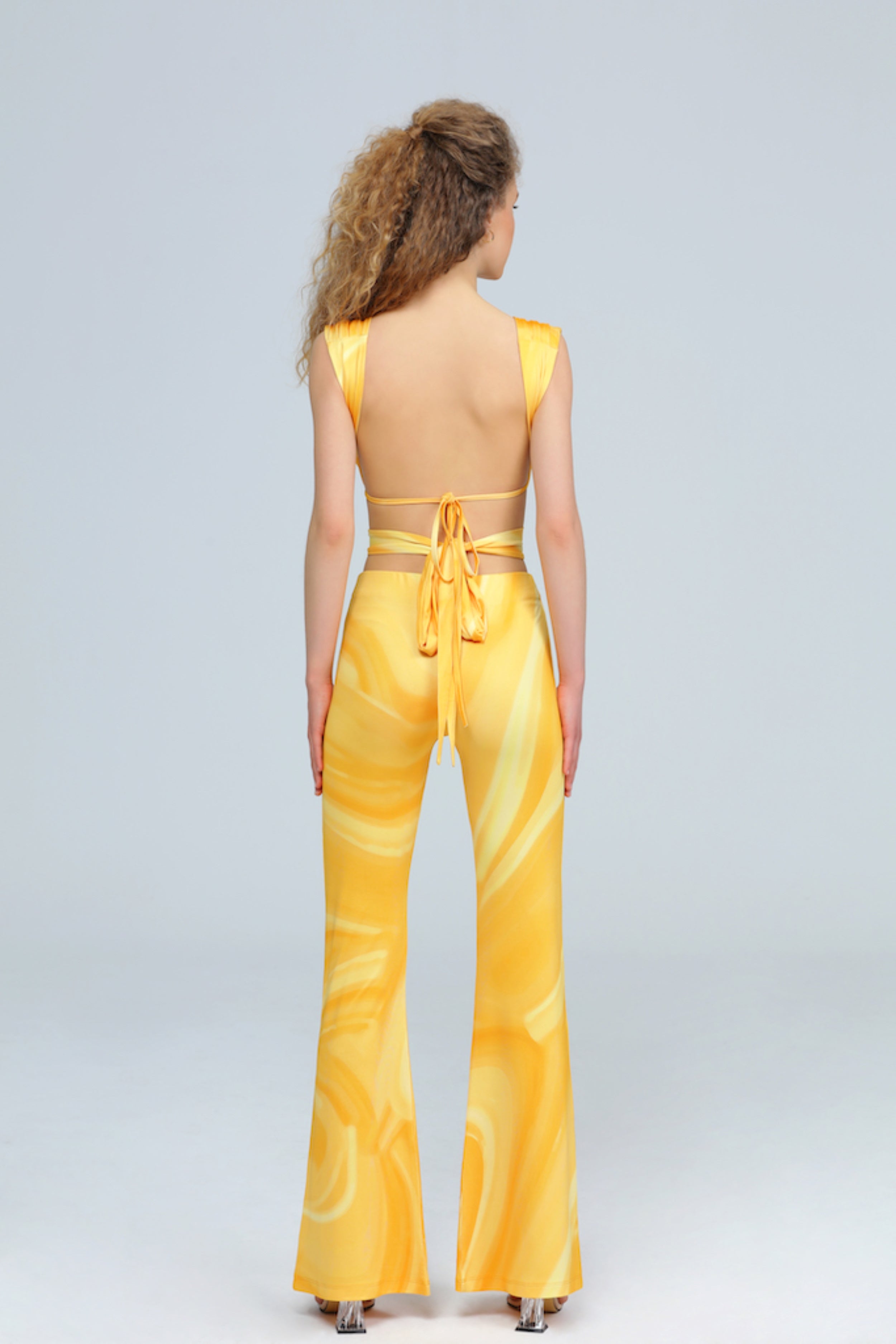 Wear Three Points Orange Hera Trousers
