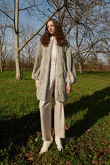 Wayt Aurora Sequined Faux Fur Coat