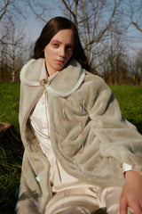 Wayt Aurora Sequined Faux Fur Coat