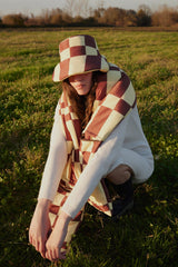 Wayt Cosmic Distortion Bucket Hat Brown