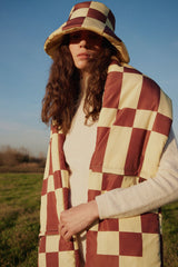 Wayt Cosmic Distortion Bucket Hat Brown