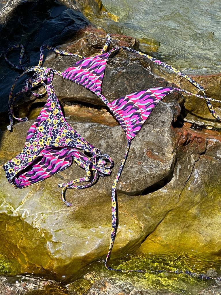 Ventotto Ritmo Reversible Bikini Top