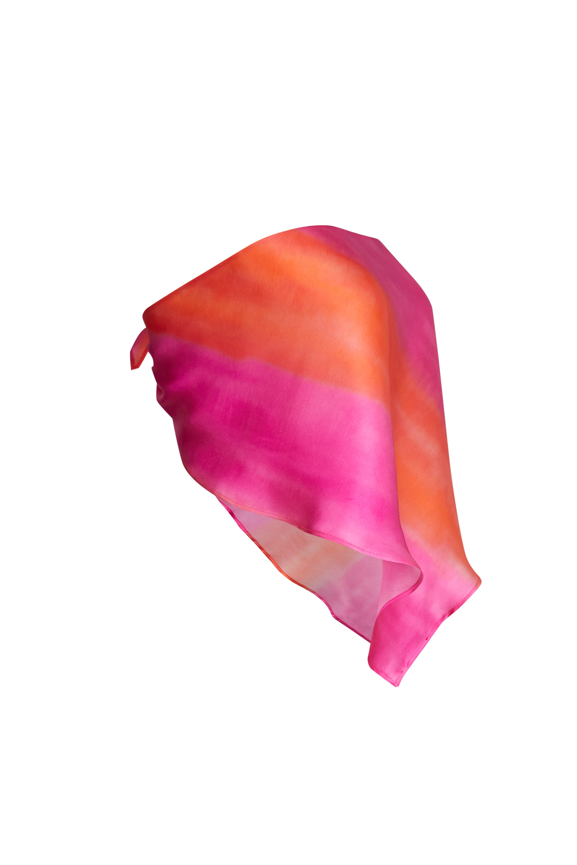ipek akarca tr %100 İpek Bandana Üst, Blur