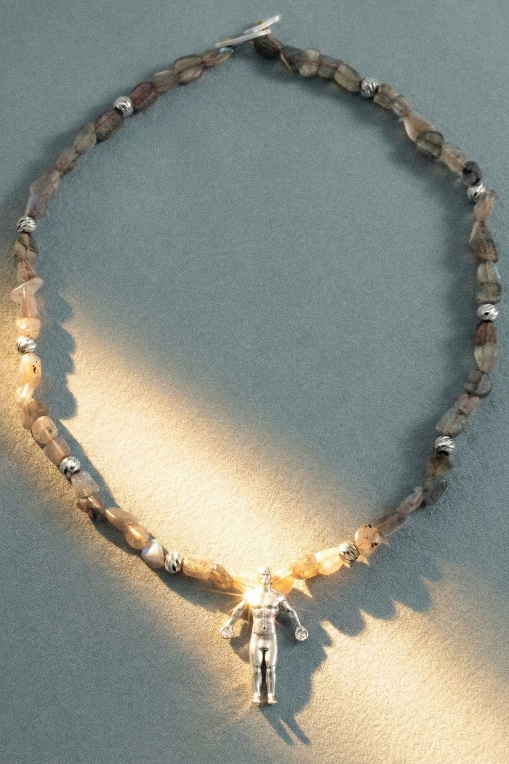 Pia Yuli High Jewelry Labradorite Ascension Necklace