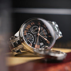 BARALLIER RETROGRADE DUAL TIME ES-8288-33 Erkek Kol Saati