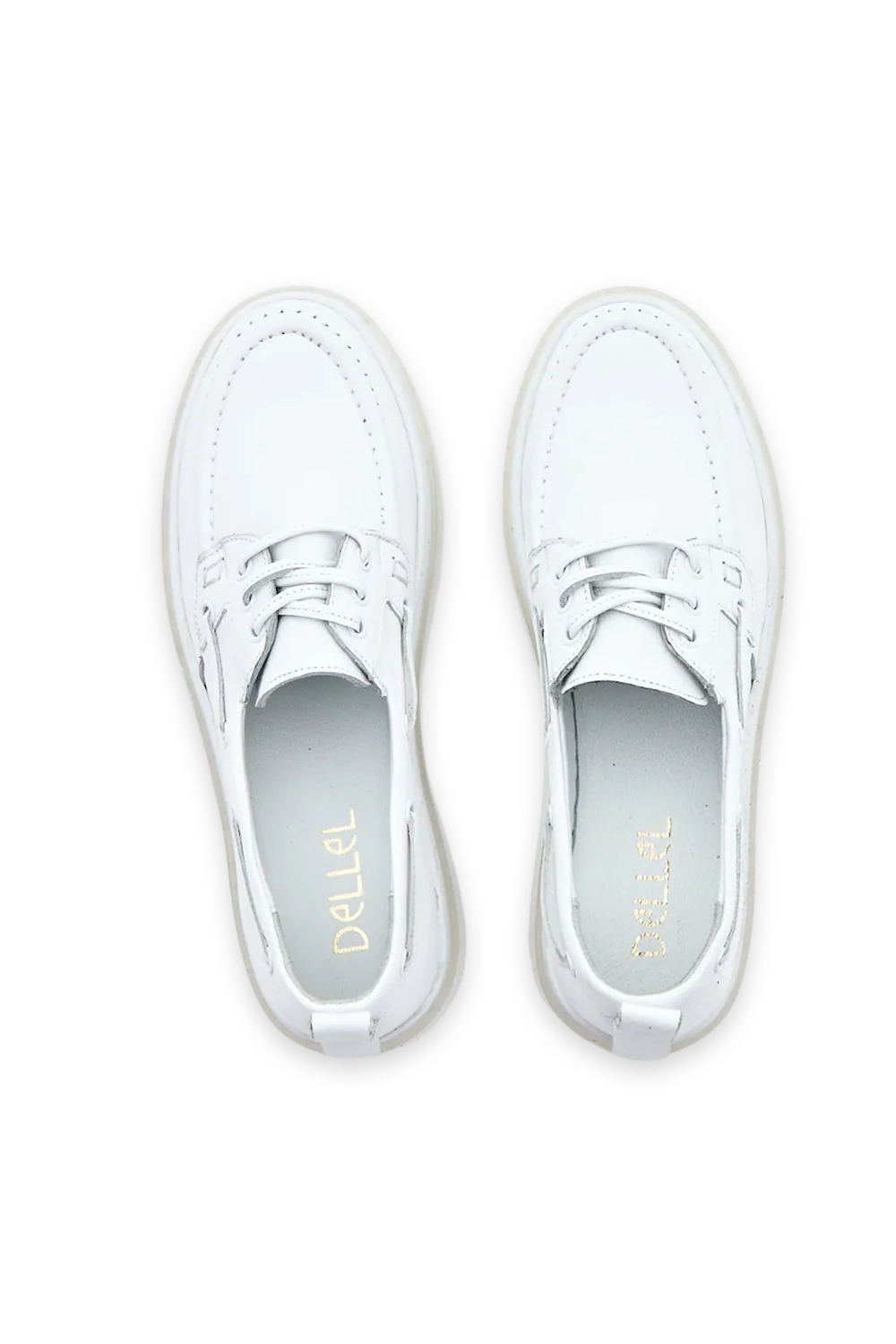 Dellel Deri White Jasmine Sneakers
