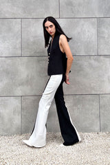 Crescent Line Diamond Pantolon