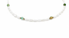 Chaseldor Blanche Natural Stone Necklace