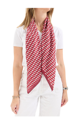 Dellel Deri Burgundy Freesia Scarf