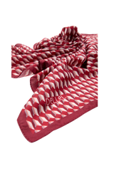 Dellel Deri Burgundy Freesia Scarf