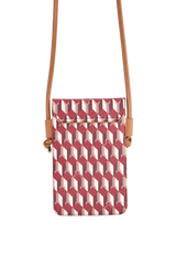Dellel Deri Claret Red Helion Phone Bag