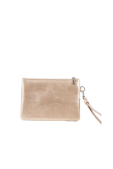 Dellel Deri Bronz Yaya Clutch