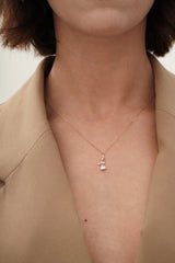 Chaseldor Crystal Rose Necklace