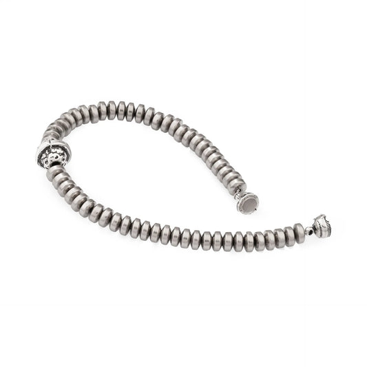 Chaseldor Orenda Gray Natural Stone Men's Bracelet