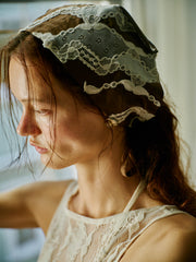 WAYT Dancer's Spirit Lace-Appliqué Bandana
