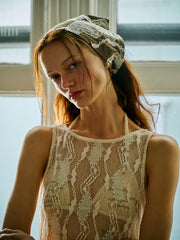 WAYT Dancer's Spirit Lace-Appliqué Bandana