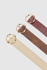 Colección Tansu Marseille Vegan Faux Leather Belt