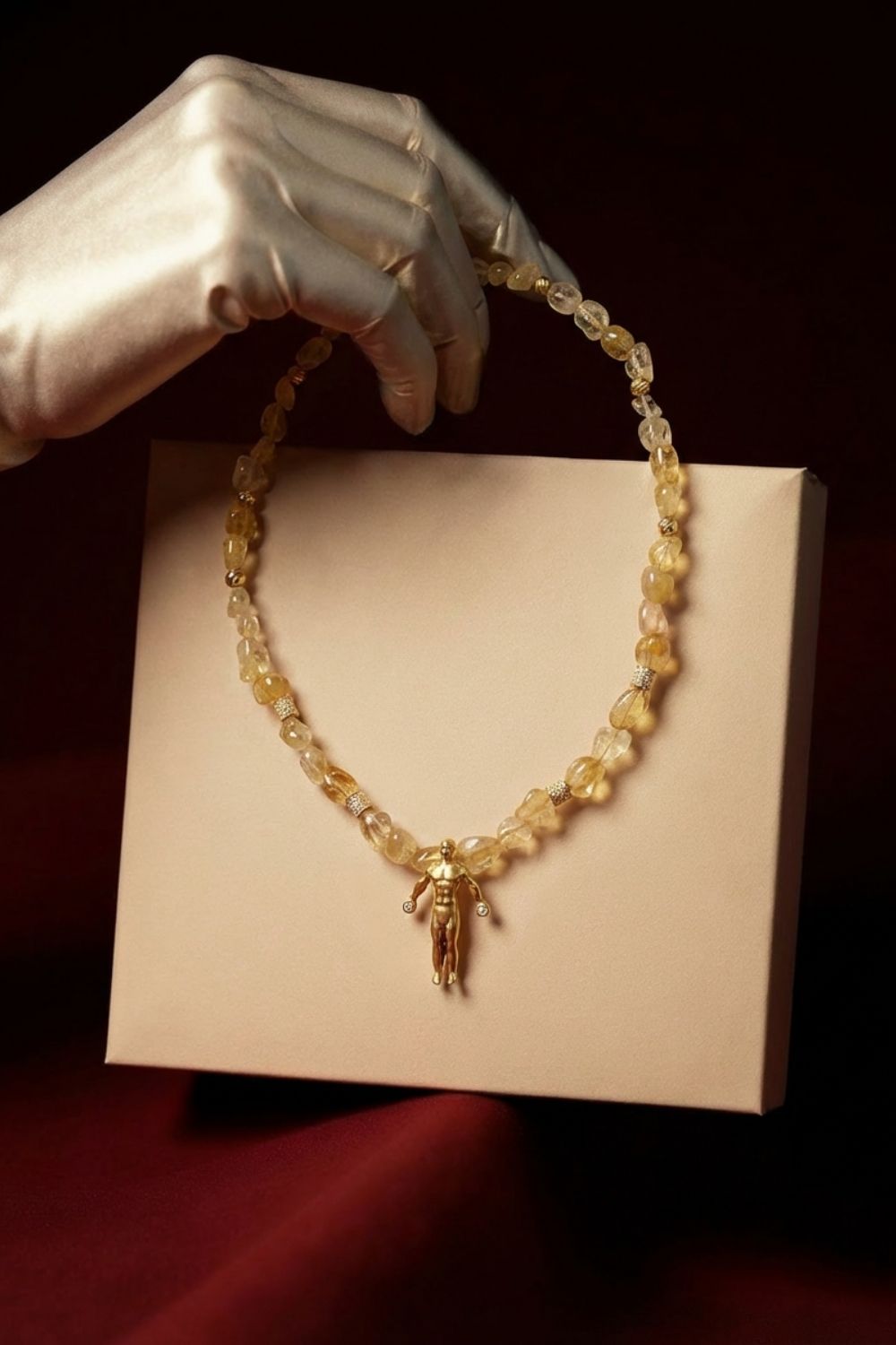 Pia Yuli High Jewelry Sitrin Bereket Kolye