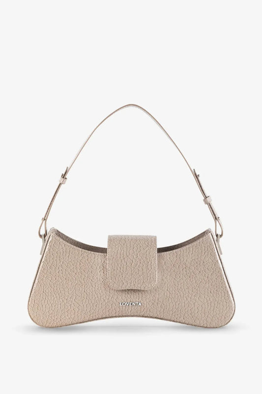 Loventa Adjustable Shoulder Bag Greta (Customizable) Mink