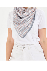 Dellel Deri Gray Freesia Scarf