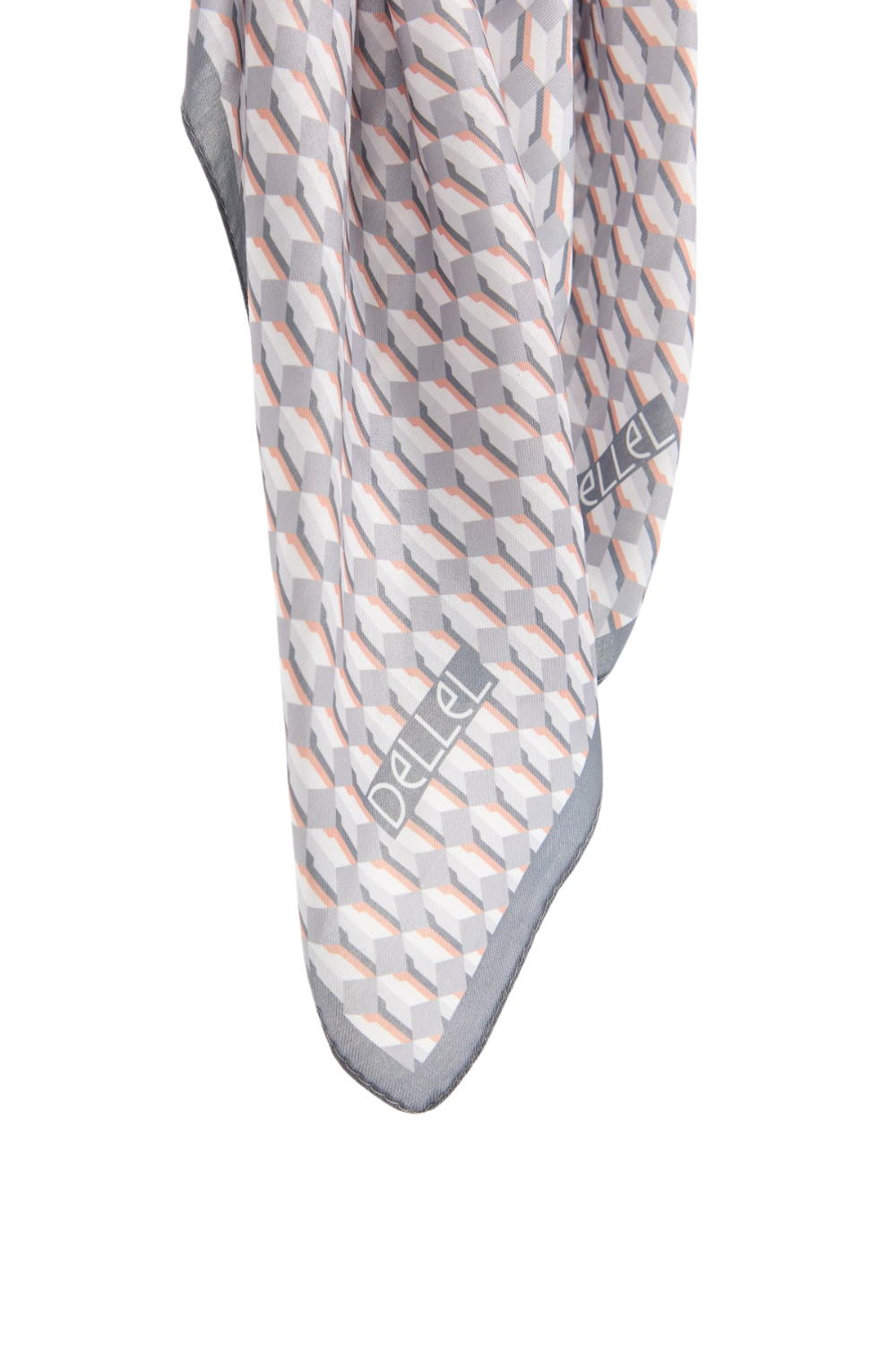 Dellel Deri Gray Freesia Scarf