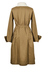 Wayt Grotesque Dreams Khaki Trench Coat